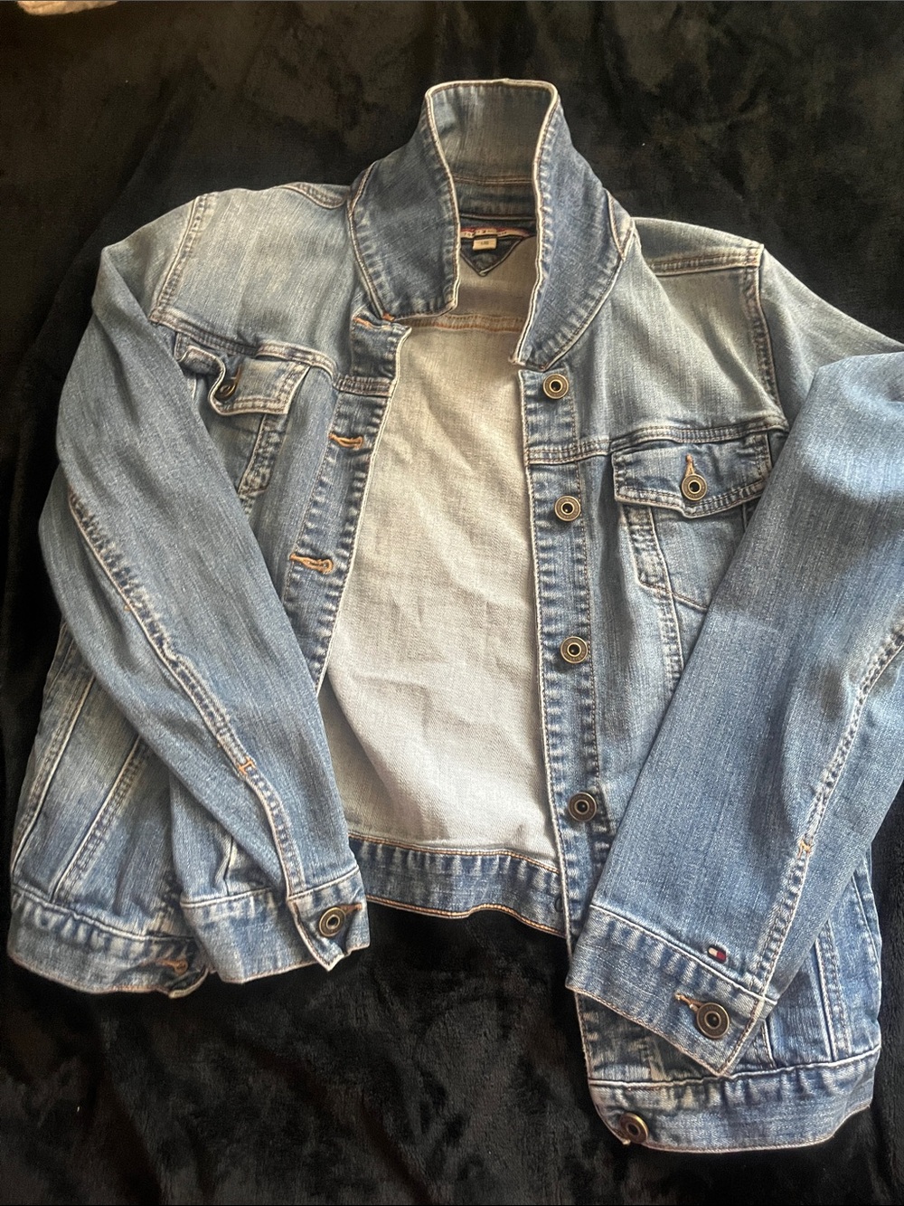 Tommy Hilfiger Women's Light Blue Denim Jacket